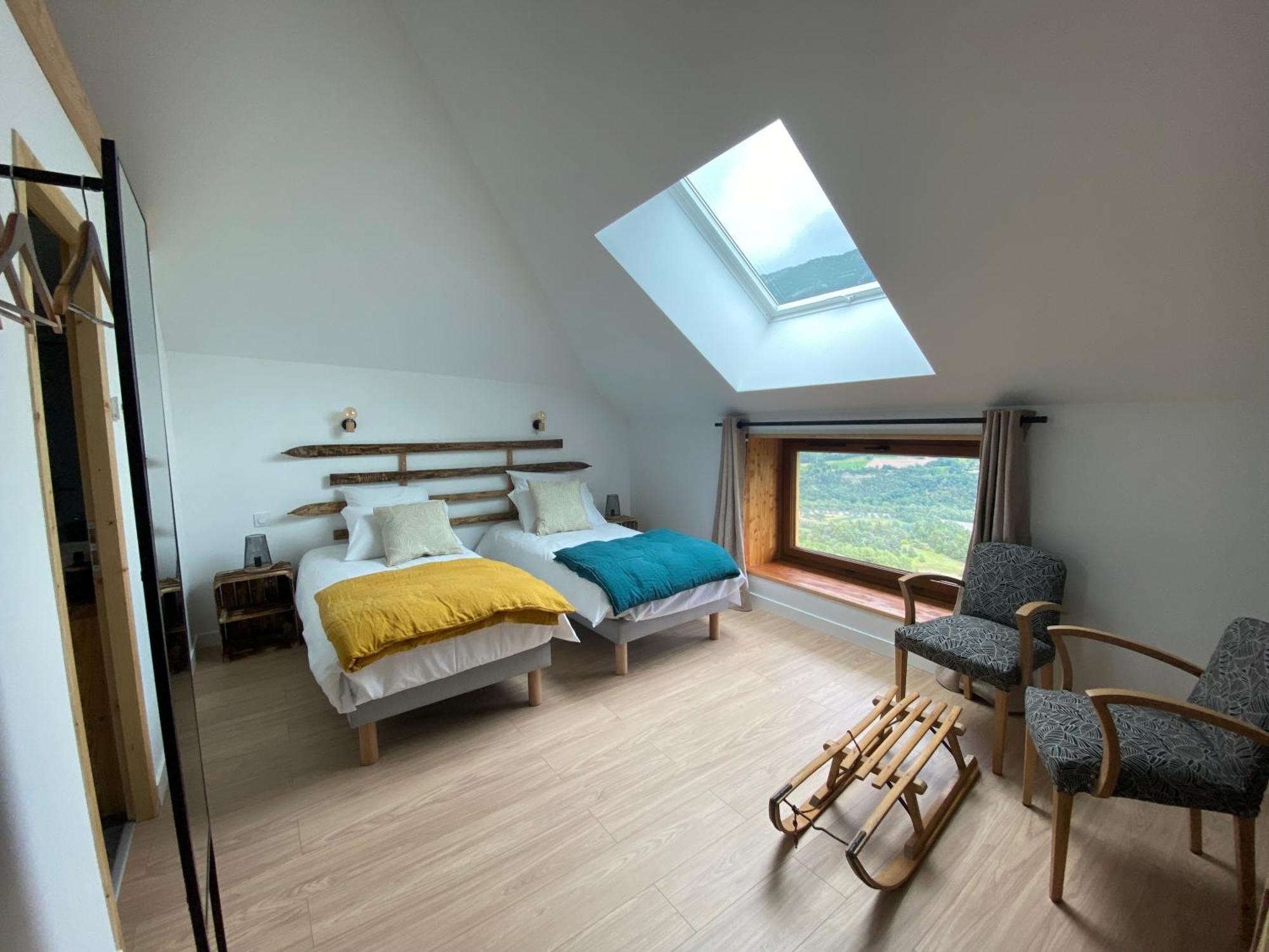 Bed and Breakfast Le Couleau Chateauroux-les-Alpes Exteriér fotografie